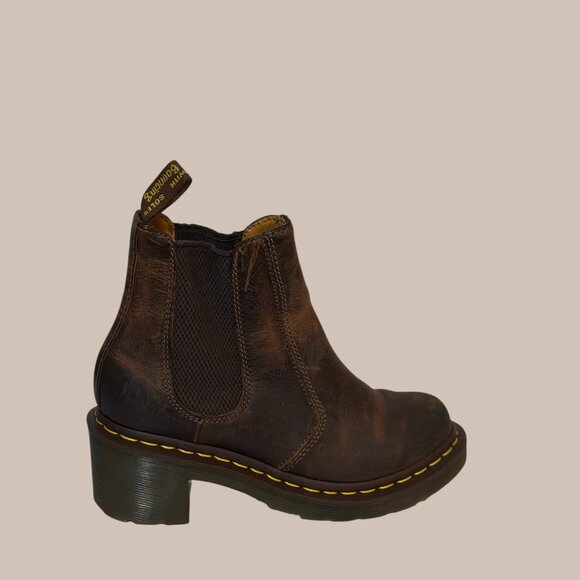 Dr. Martens Cadence Chelsea Boots | Tan Leather | US 5 | Excellent - Picture 5 of 9